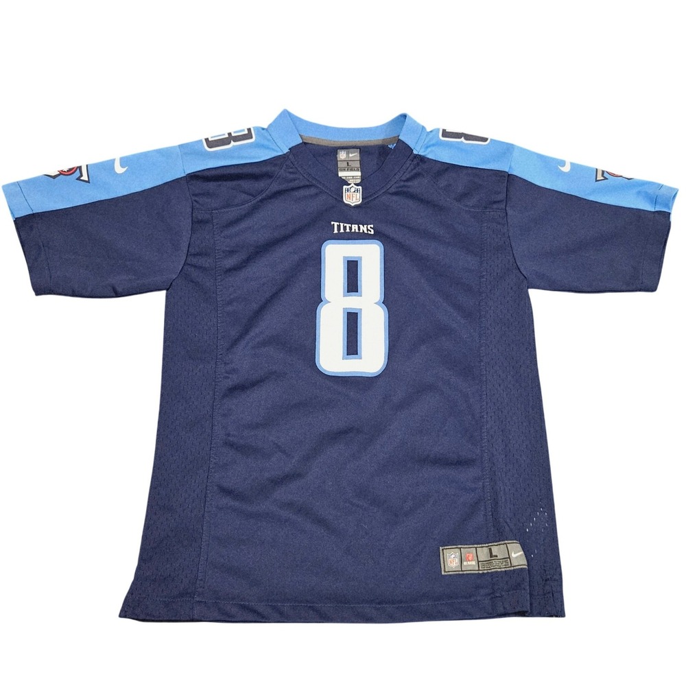 Tennessee Titans Marcus Mariota Jersey Youth Large‎ Nike NFL Football Sportswear